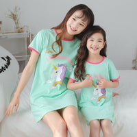 robe de nuit licorne fille