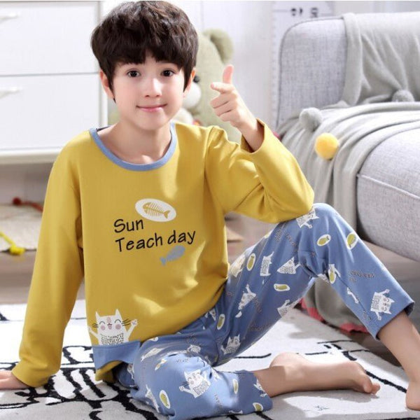 pyjama jaune garçon