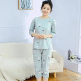 pyjama lapin bleu femme