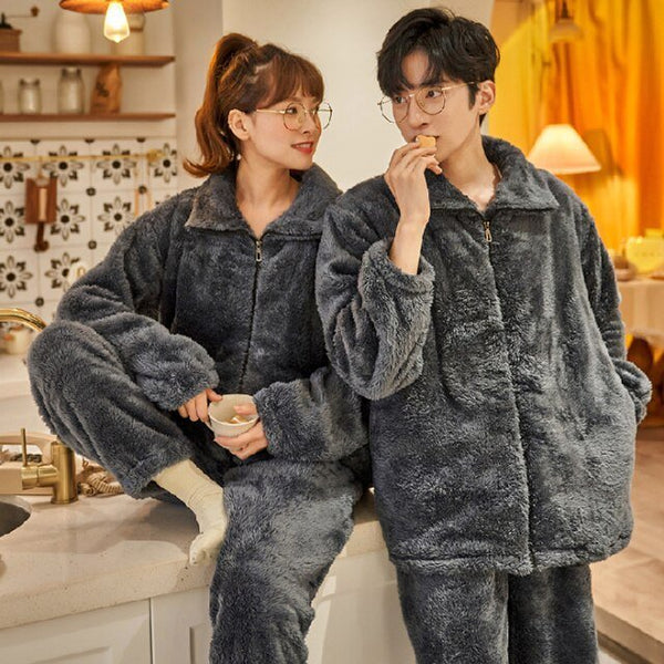 Polaire Couple Pyjamas Hiver Chaud Pijama Hommes Vêtements De Nuit Pyjamas  Pour Pyjama Femme Pyjama Ensemble Sexy Lingerie De Nuit 211106 Du 19,05 €
