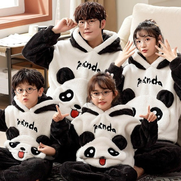 Pyjama Polaire Famille Panda