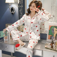 Pyjama Satin Mère Fille