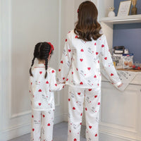 Pyjama Satin Mère Fille