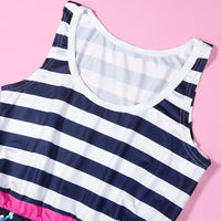 Robe Bleue Marine et Blanche