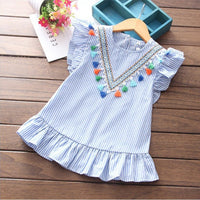 robe boheme bleu ciel