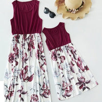 robe bordeaux été