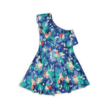 robe fille tropical