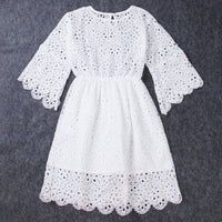 robe dentelle blanche bohème
