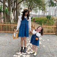 robe chemisier denim