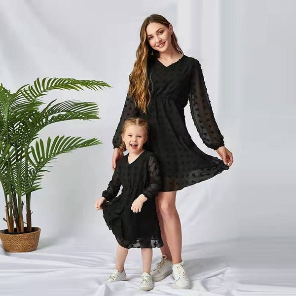 robe patineuse noire
