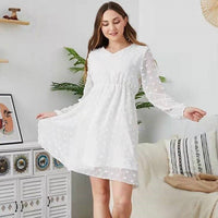 robe blanche patineuse