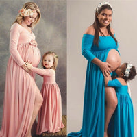 Robe shooting grossesse mere fille