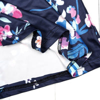 Robe Longue Bleu et Rose