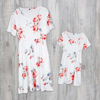 robe cérémonie assortie mere fille