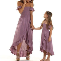robe de soirée violet clair