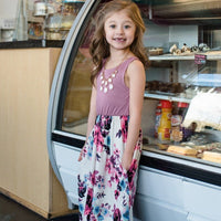 robe fleurie fille 8 ans