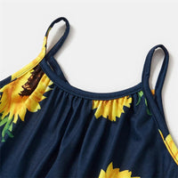 Robe Motif Tournesol