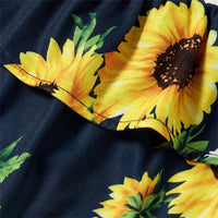 Robe Motif Tournesol