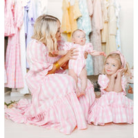 robe carreaux vichy année 60