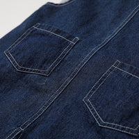 Robe Salopette en Jean Bleu