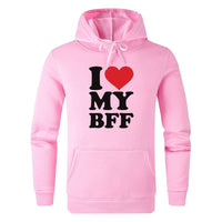 Sweat d'amitié rose