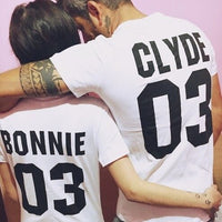 t-shirt bonnie und clyde