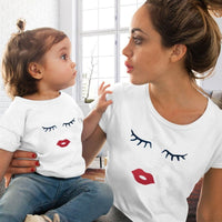 tee shirt avec cils