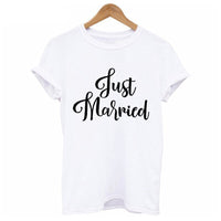 T-Shirt Couple Just Married