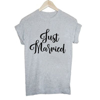 T-Shirt Couple Just Married