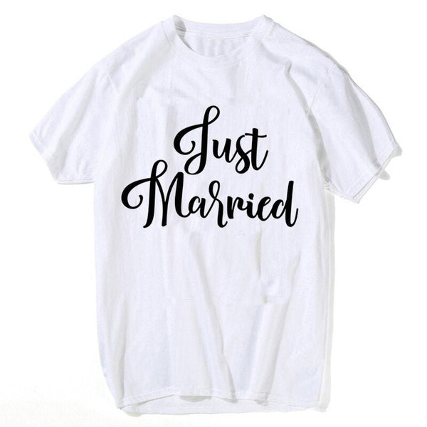 T-Shirt Couple Just Married