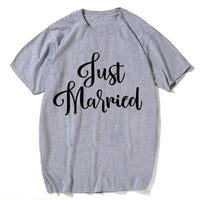 T-Shirt Couple Just Married
