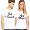 T-Shirt Just Married Couple