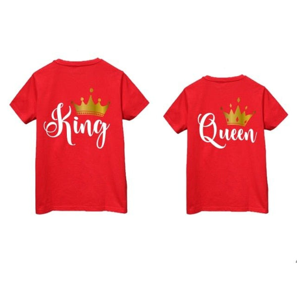T-Shirt Couple King & Queen