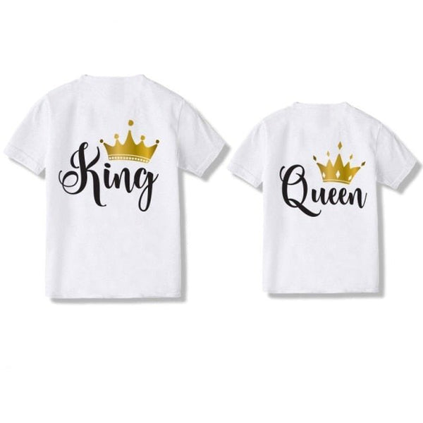 T-Shirt Couple King & Queen