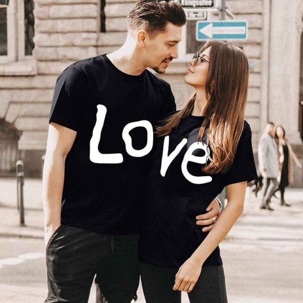 T-shirt couple design love