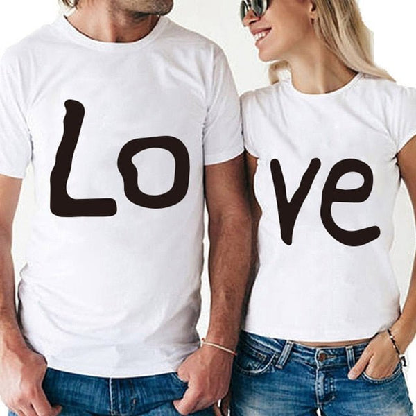 T shirt love couple