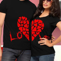 T-Shirt Couple Saint-Valentin