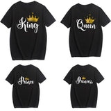 T-shirt king queen pas cher
