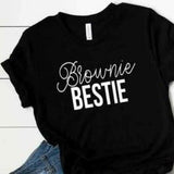 T-shirt Femme Blonde Brune BFF