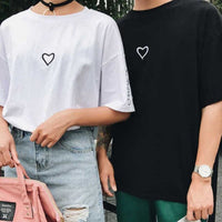 T-Shirt Femme Petit Coeur