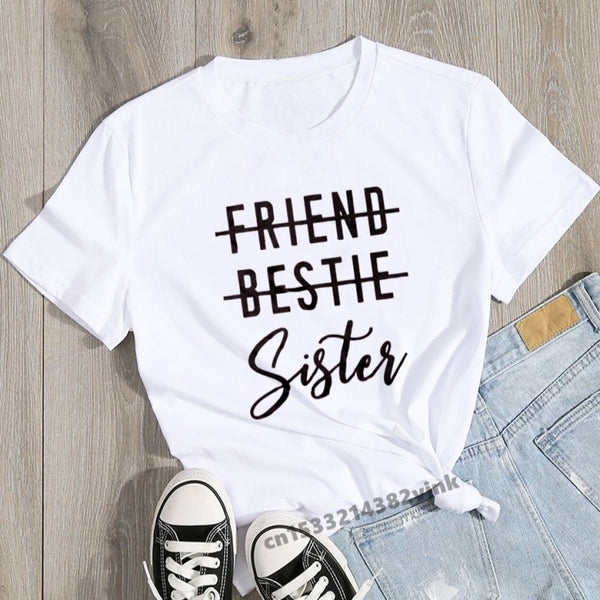 Cadeau pour meilleure amie, cadeau amitié, cadeau soeur, T-shirt