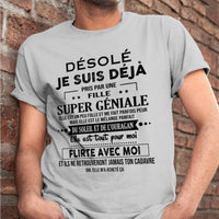 T-shirt homme humour couple
