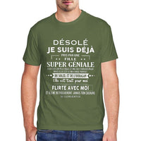 T-shirt je suis déjà pris