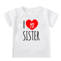 t-shirt i love my sister imprimer