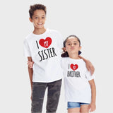 t-shirt personnalisé frere et soeur