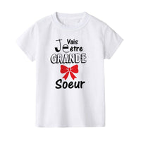 t-shirt bientôt grande soeur