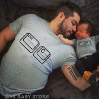 Tee shirt père et fils assorti
