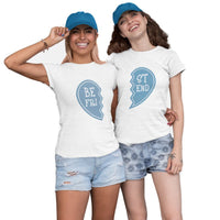 T-Shirt Personnalisé Meilleure Amie