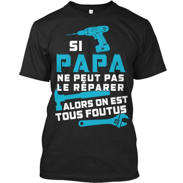t-shirt papa bricoleur