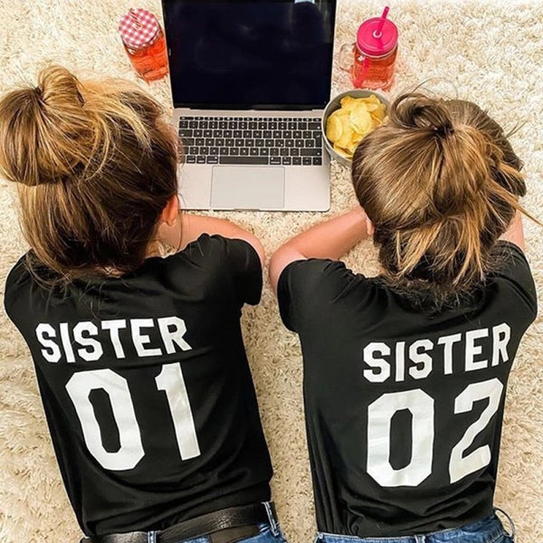 T-shirt pour soeur jumelle
